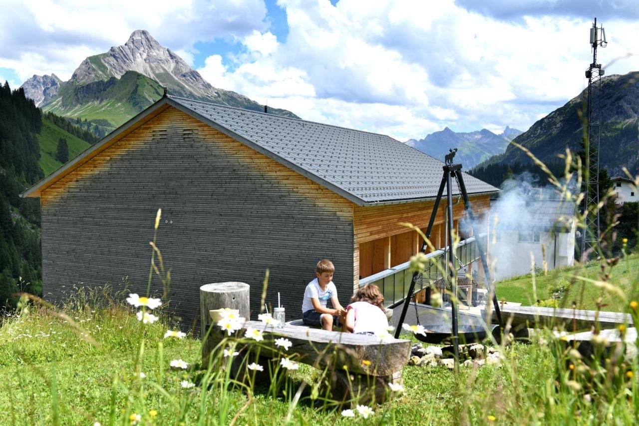 Bergzeit Appartements Warth  Bagian luar foto